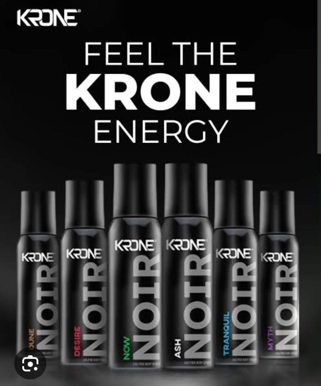 KRONE BODYSPRAY 120ML ( SELECT 1)