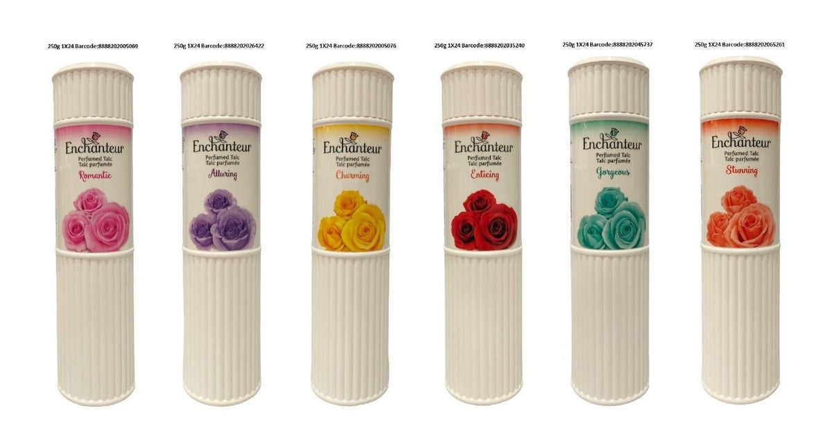ENCHANTEUR POWDER 250GM (SELECT COLOUR)
