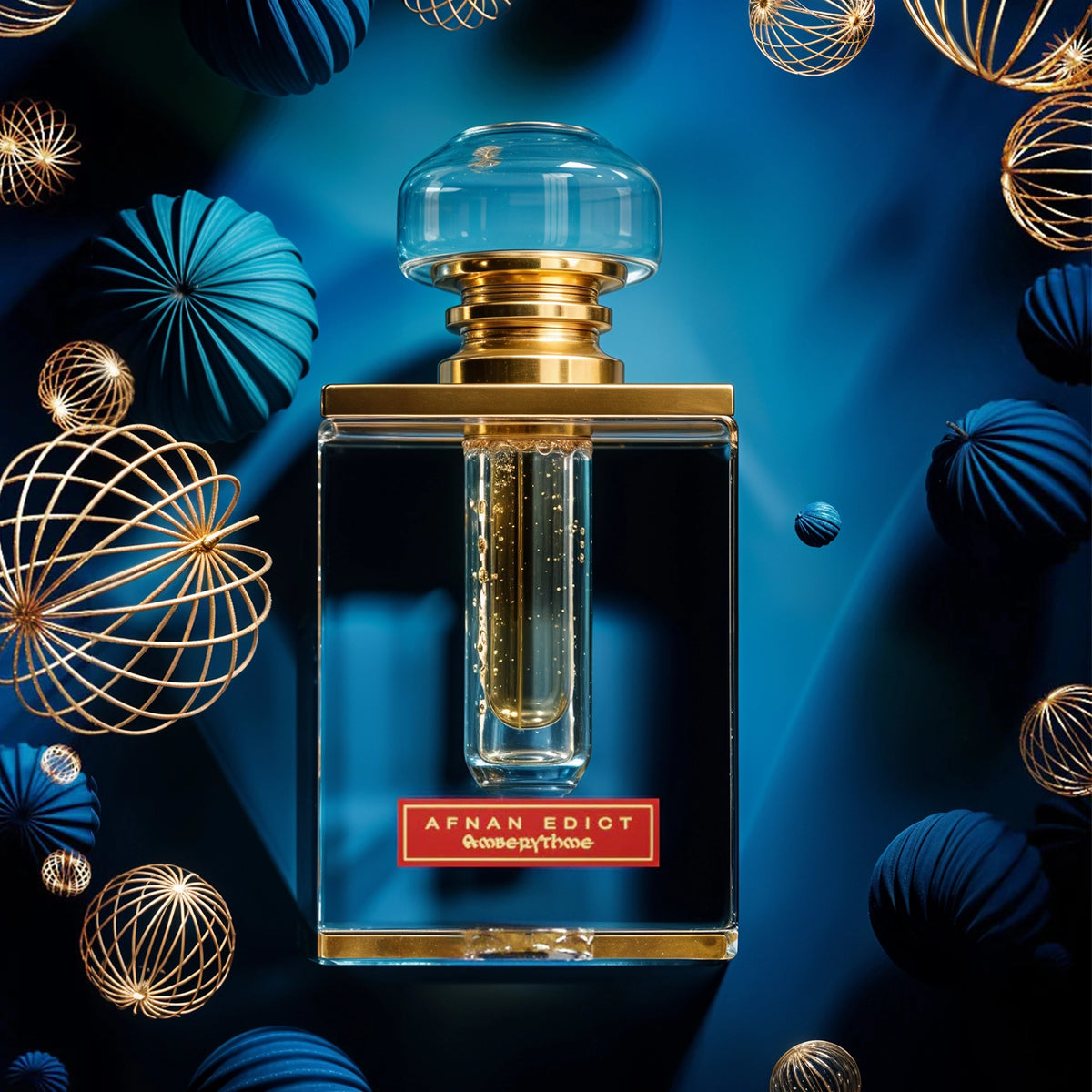 Afnan Edict Amberythme Concentrated Perfume 12ml Attar