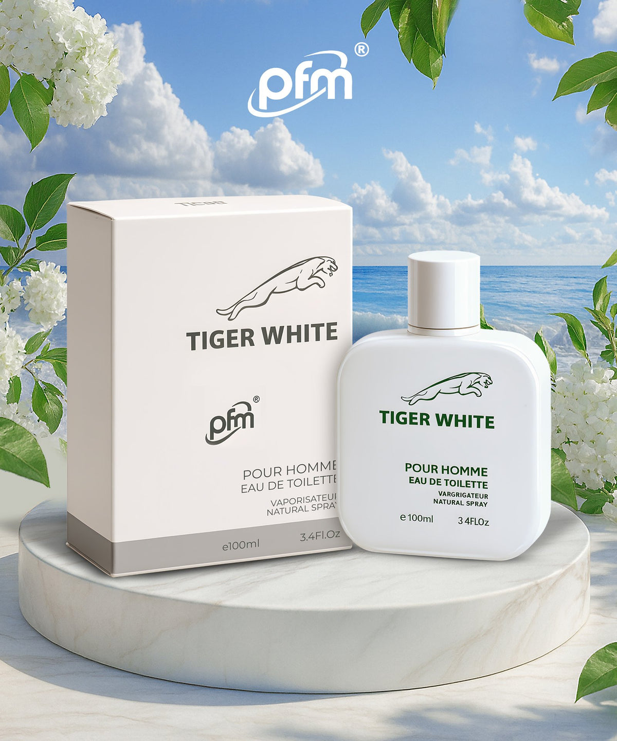 TIGER WHITE EDT 100ML PFM