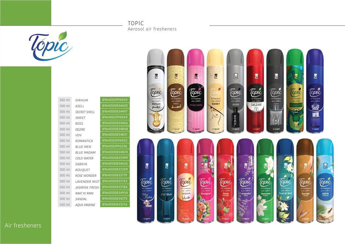 TOPIC AIR FRESHENER 300ML