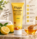RIGGA LEMON&amp; HONEY FACE WASH 100ML