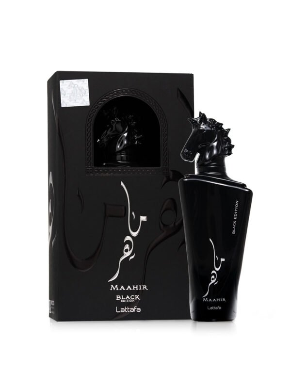 MAAHIR BLACK EDP 100ML LATAFA
