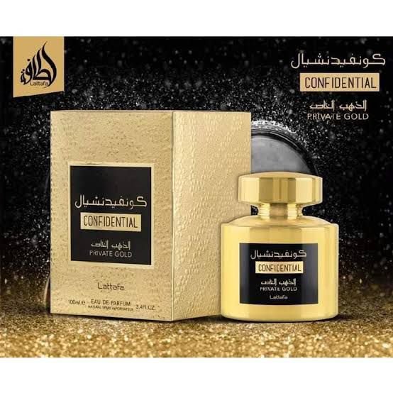 CONFIDENTIAL GOLD EDP 100ML LATAFA