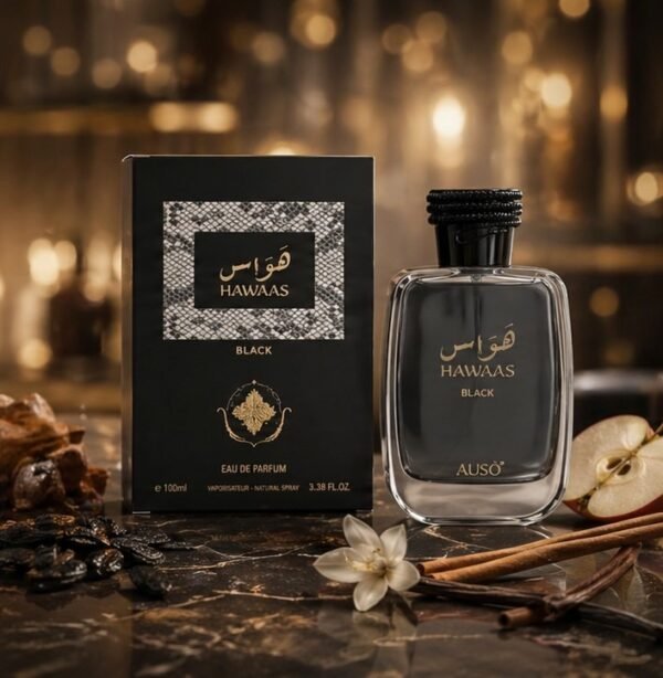 HAWAAS BLACK FOR MEN 100ML BY AUSO