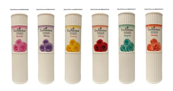 ENCHANTEUR POWDER 250GM (SELECT COLOUR)