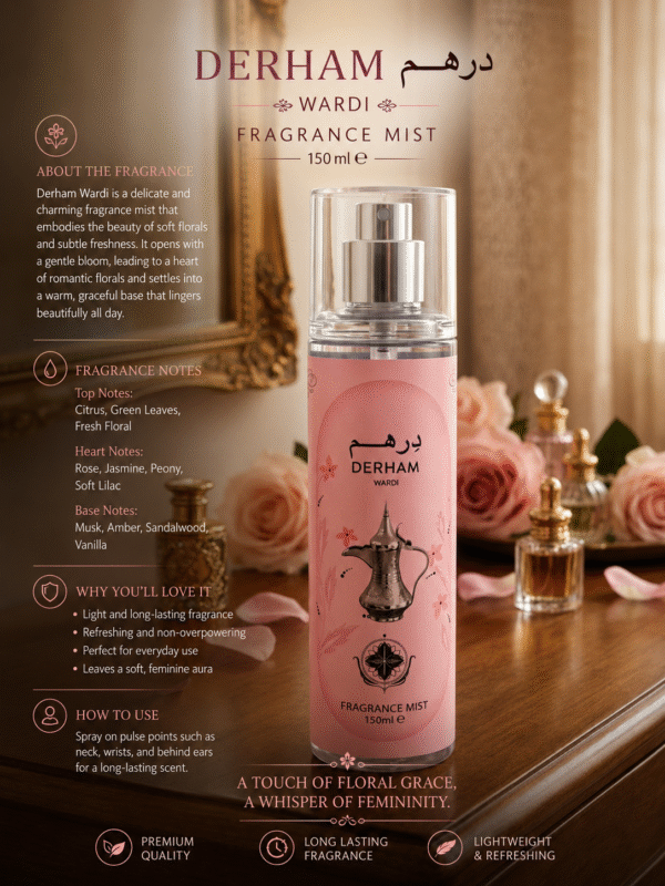 DERHAM WARDI MIST 150ML AUSO
