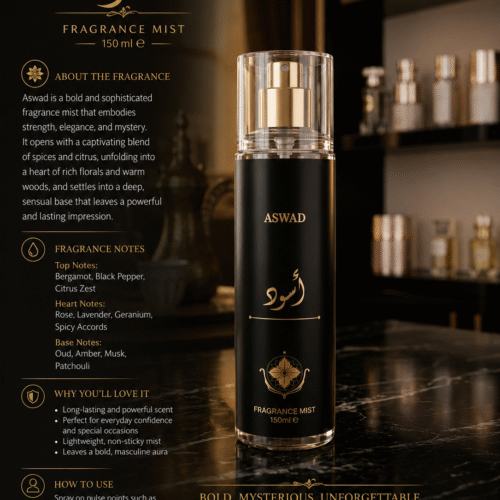 ASWAD MIST 150ML AUSO