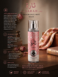 SARAH MIST 150ML AUSO