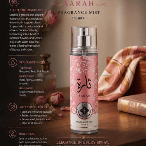 SARAH MIST 150ML AUSO