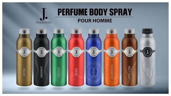 J. BODYSPRAY 200ML (SELECT ANY 1)