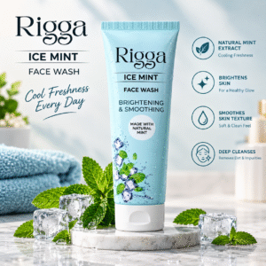 RIGGA ICE MINT FACE WASH 100ML