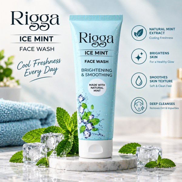 RIGGA ICE MINT FACE WASH 100ML