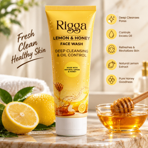 RIGGA LEMON& HONEY FACE WASH 100ML